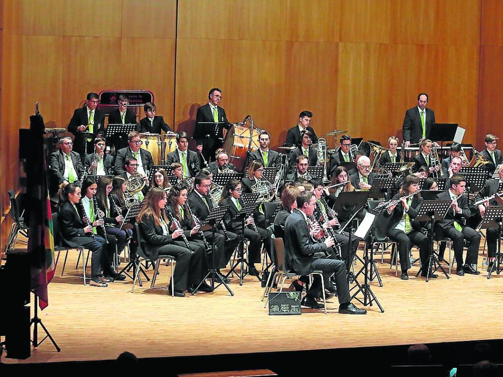 La Banda de Música de Huesca.