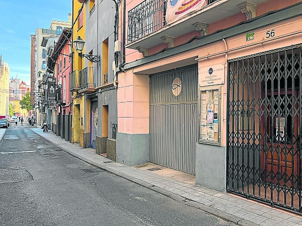 Asociación San Vicente de Paúl, en la calle San Lorenzo.