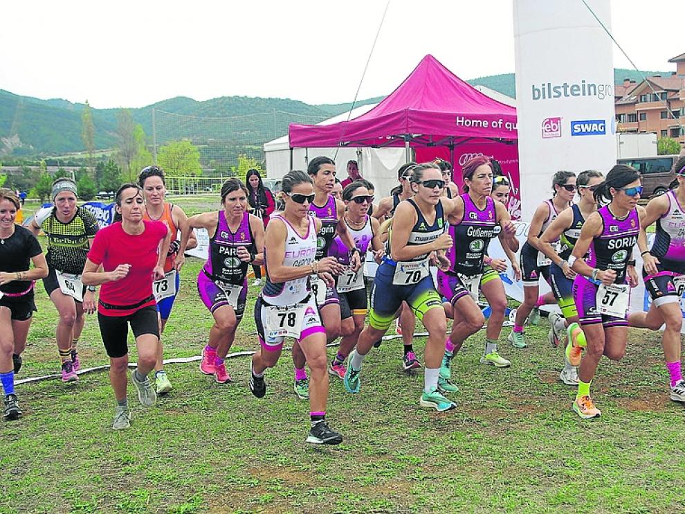Salida de la prueba absoluta femenina.