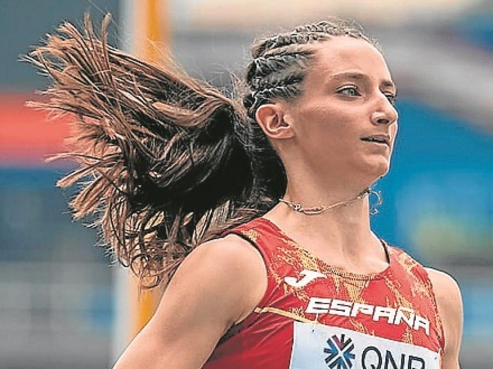 La atleta Elena Guiu.
