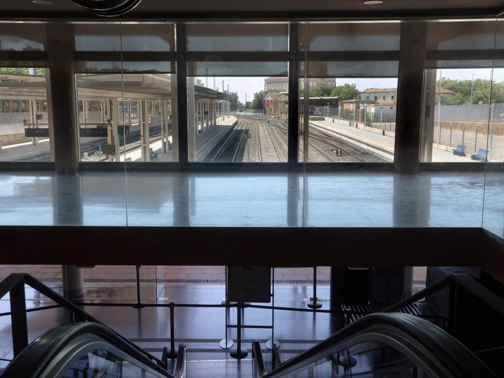 Fotografía de la Estación Intermodal de Huesca.