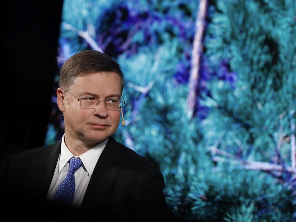 Valdis Dombrovskis en una imagen reciente en Letonia.