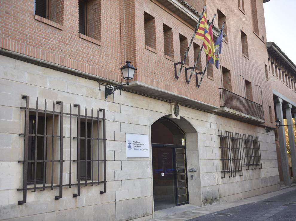 Facultad de Ciencias de la Salud en Huesca, donde se imparten los dos primeros cursos de Medicina.