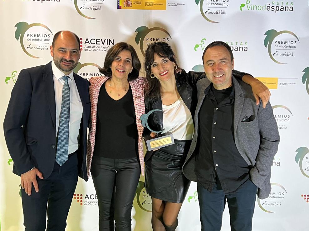 La Ruta del Vino Somontano está entre los galardonados durante la gala de los Premios de Enoturismo.
