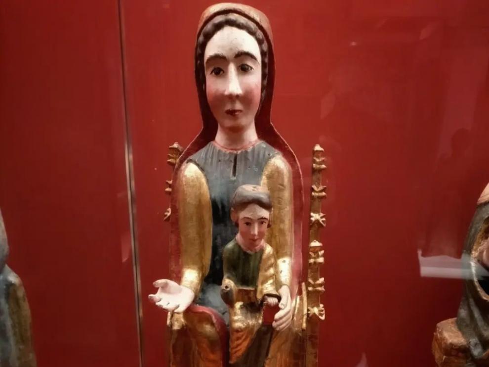 La talla de la Virgen de Nuestra Señora de Linares.