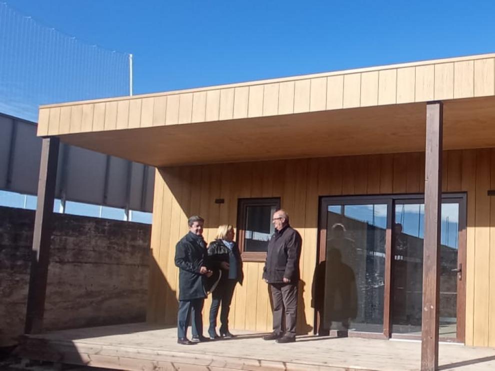 El camping San Jorge de Huesca ya cuenta en sus instalaciones con su primer bungalow.