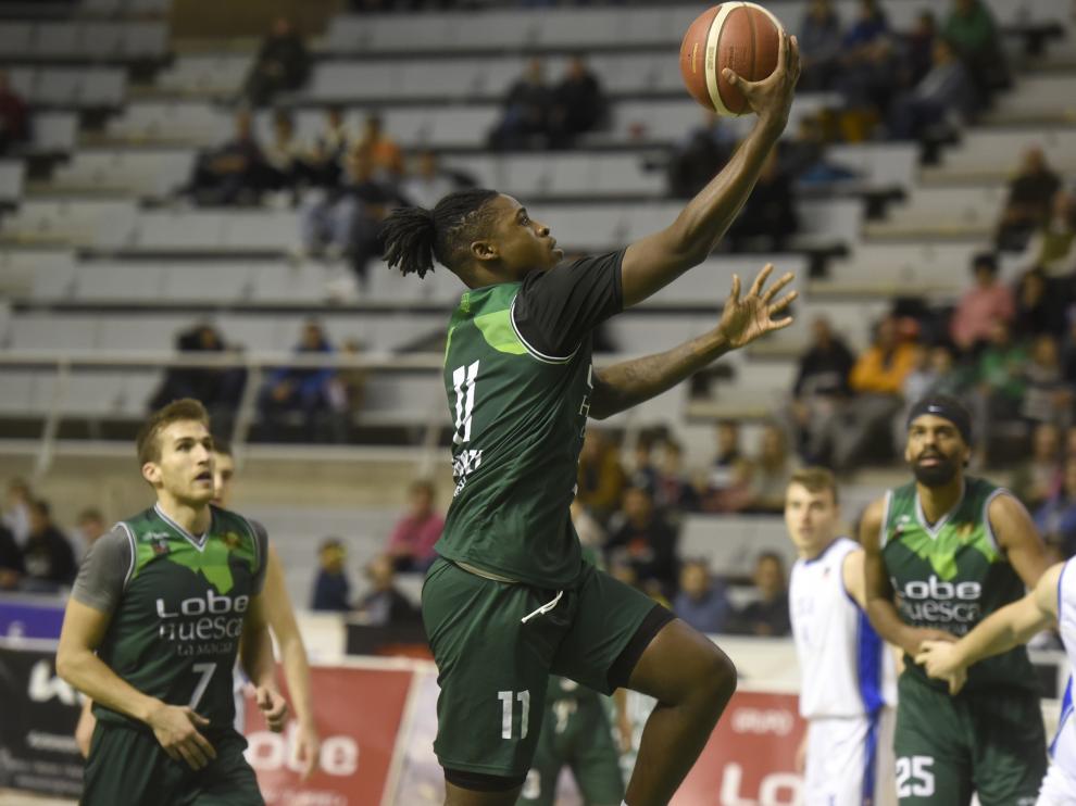 Kasanzi, en un partido en el Palacio esta temporada