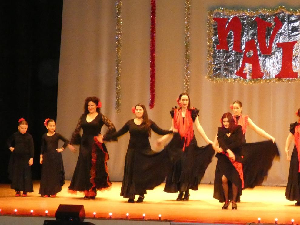 Una de las actuaciones que pudieron verse en el transcurso de Navidanza, Gala de Año Nuevo.