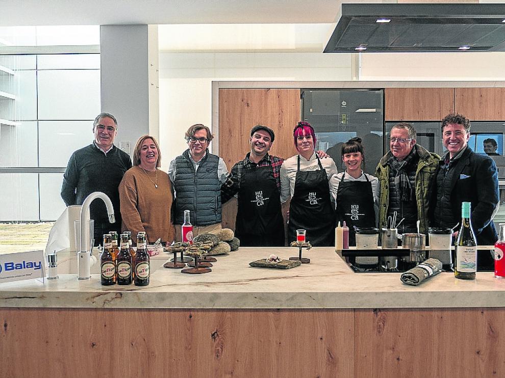 La tapa fue presentada ayer en el Centro de Innovación Gastronómica.