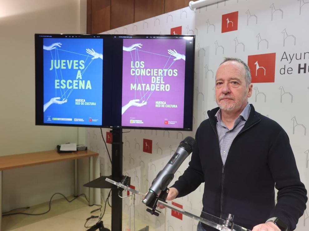 El concejal Ramón Lasaosa presentó la programación.