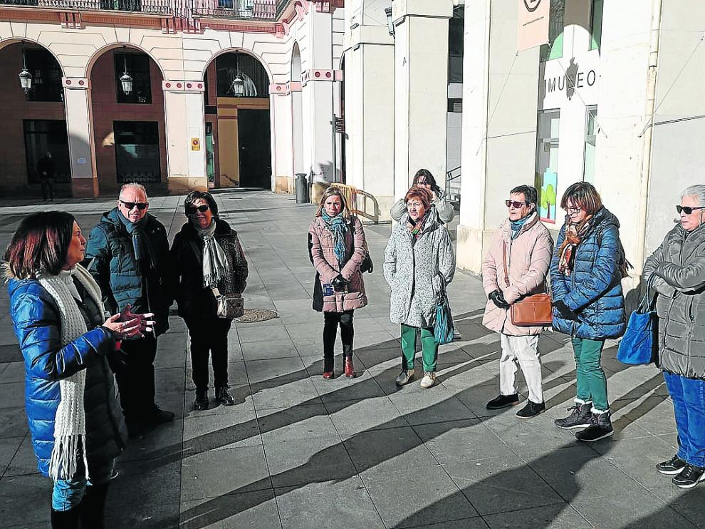Visita guiada en honor a San Vicente realizada el pasado viernes.
