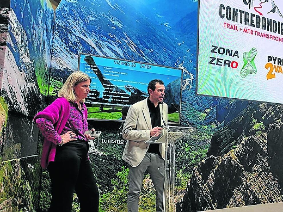 Presentación del nuevo proyecto de Zona Zero Pirineos en Fitur.