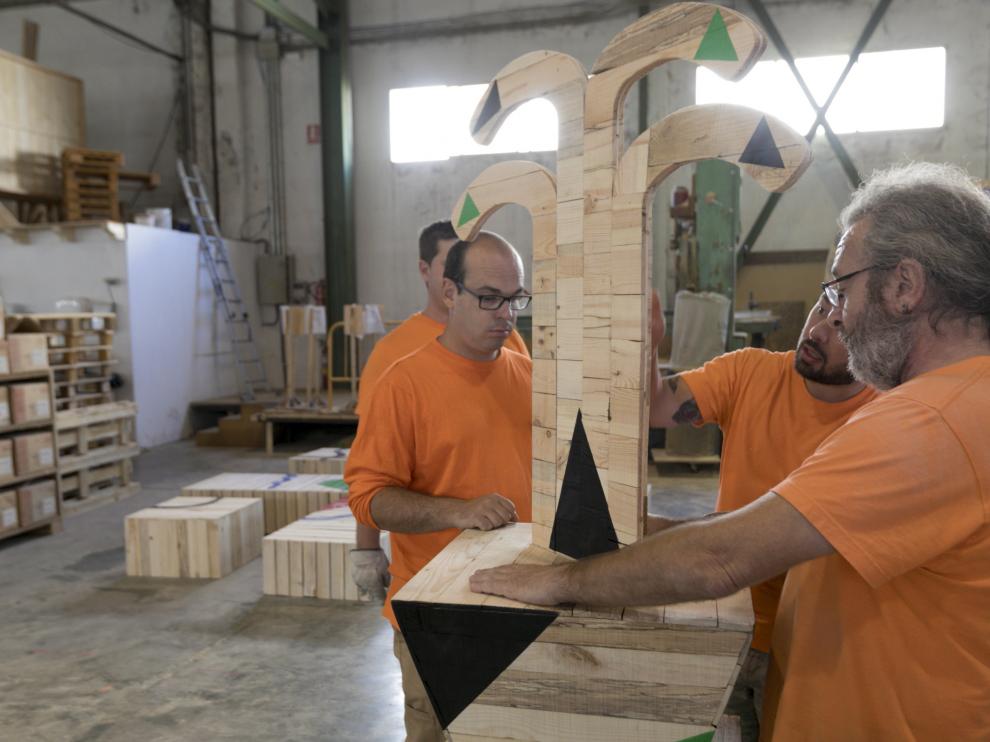 Foto de archivo de un centro especial de empleo en Huesca.