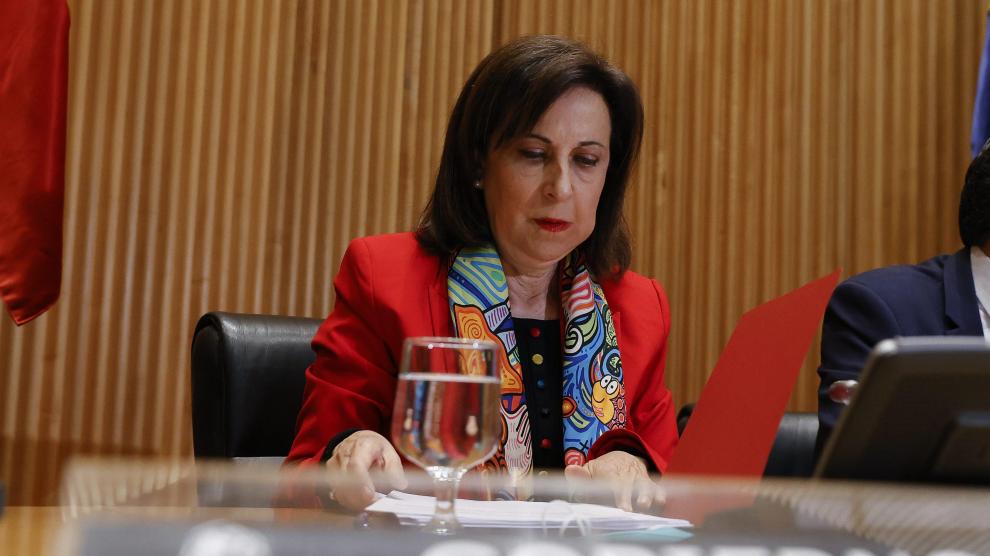 Comparecencia de Margarita Robles, ministra de Defensa, ante la Comisión de Defensa del Congreso, este miércoles