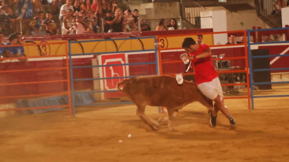 El Gran Prix abre los festejos taurinos en la plaza de toros de Huesca.