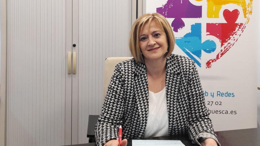 Glora Ruiz, gerente de Autismo Huesca