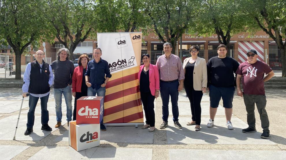 Sonia Alastruey, candidata por CHA a la alcaldía de Huesca presenta medidas en materia de Servicios Sociales