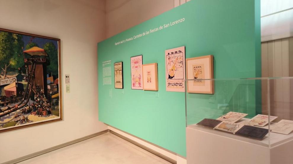 La exposición se puede ver en el Museo de Huesca.