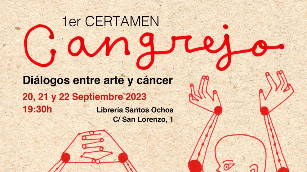 La Asociación Española Contra el Cáncer en Huesca y Santos Ochoa presentan Certamen Cangrejo.