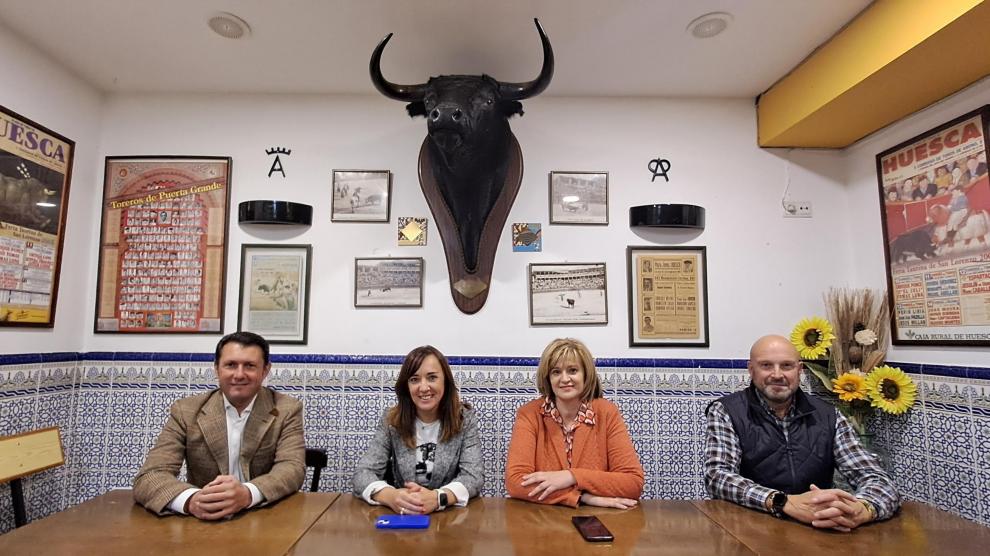 Ricardo Aguín ‘El Molinero’, Gemma Allué, Gloria Ruiz y Pablo Ciprés.