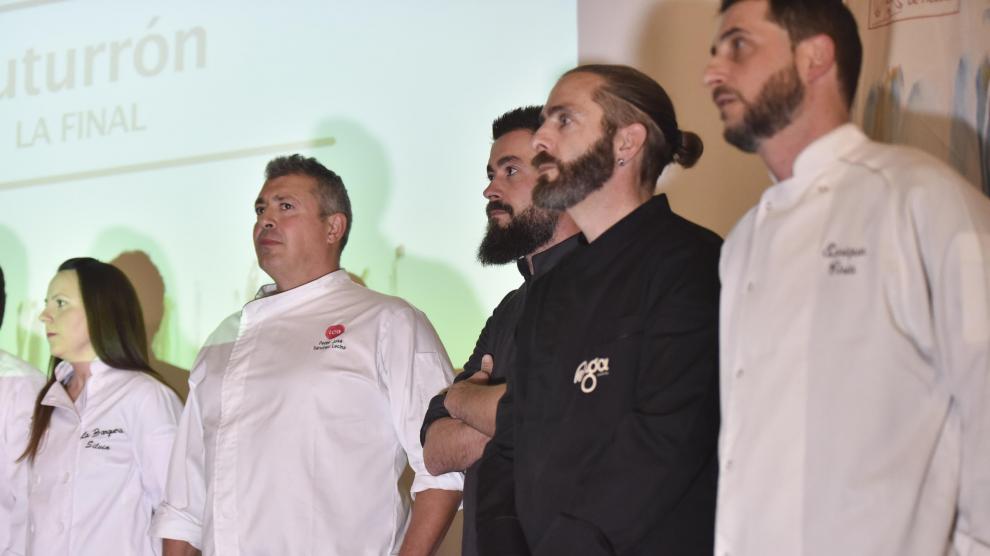 Acto de presentación de ‘Tuturrón’, iniciativa solidaria del Gremio de Pasteleros Artesanos de Huesca