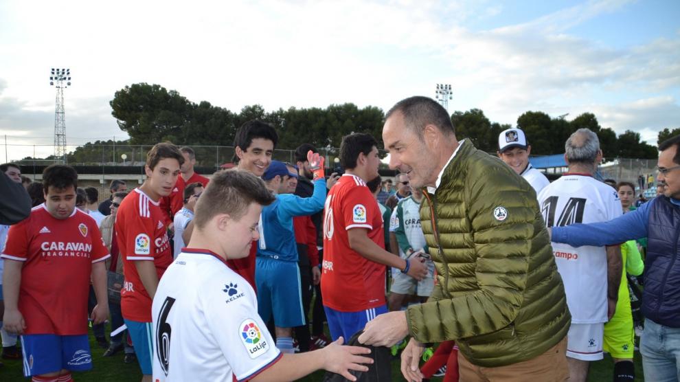 Los equipos Genuine de Huesca y Zaragoza se enfrentaron en una gran jornada