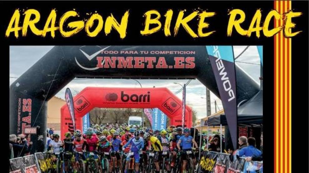 La VII edición de la 'Aragón Bike Race' congrega a 400 ciclistas en Lanaja