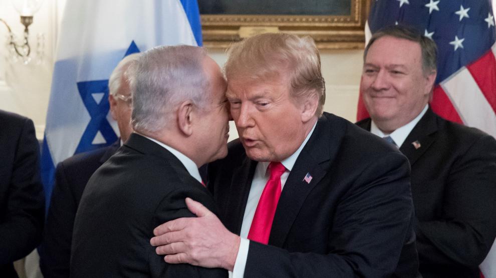 Trump ratifica la soberanía israelí en los Altos del Golán