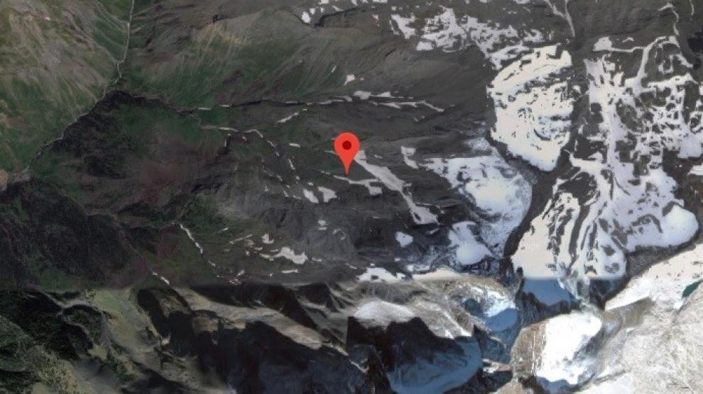 Muere un montañero vecino de Ribagorza de 62 años al caer varios metros del pico Bardamina, en Benasque