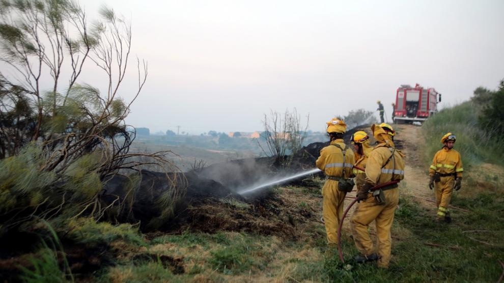 Llamamiento a la prevención ante el elevado riesgo de incendios forestales en Aragón