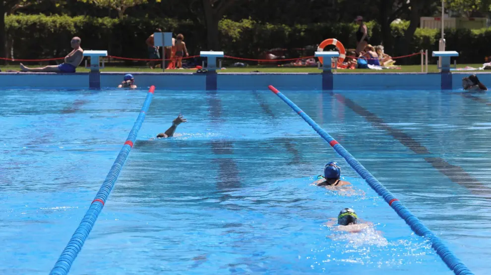 Las piscinas de Huesca registran 85.000 usos, una cifra inferior a años anteriores