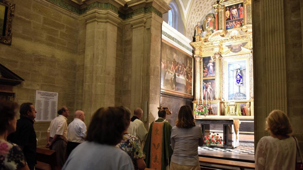 La Basílica de San Lorenzo de Huesca honrará al patrón de la ciudad con aforo reducido y controlado