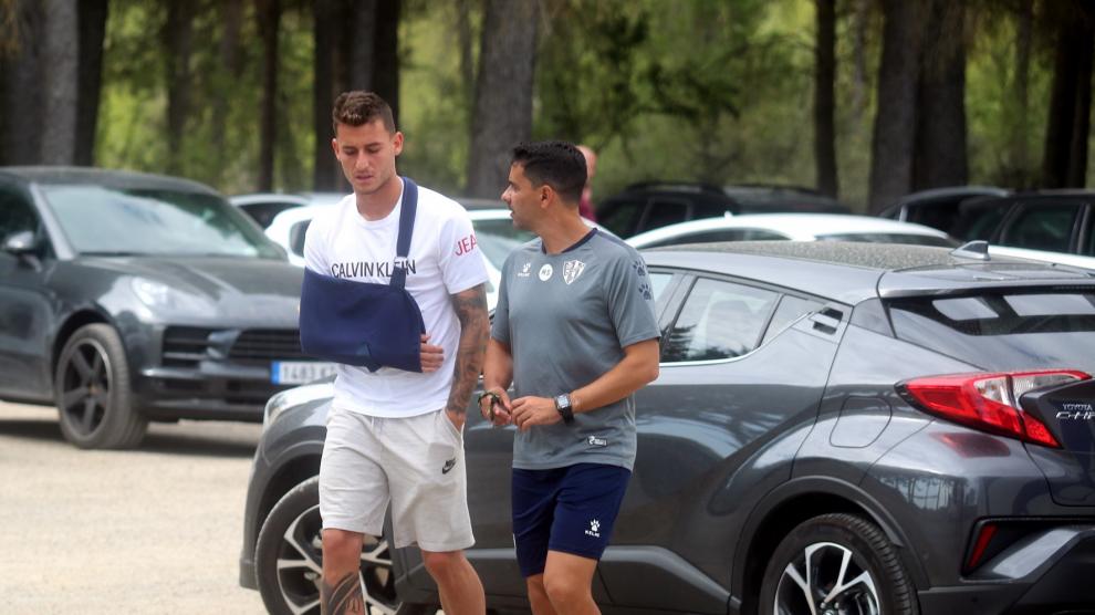 Doukouré y Dani Raba son las dos bajas por lesión del Huesca