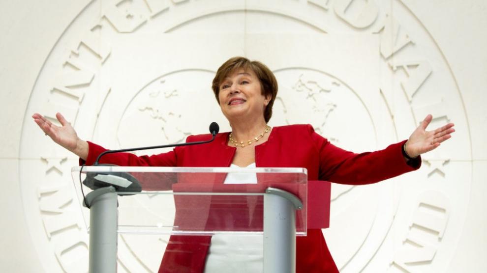La búlgara Kristalina Georgieva, la nueva directora gerente del FMI