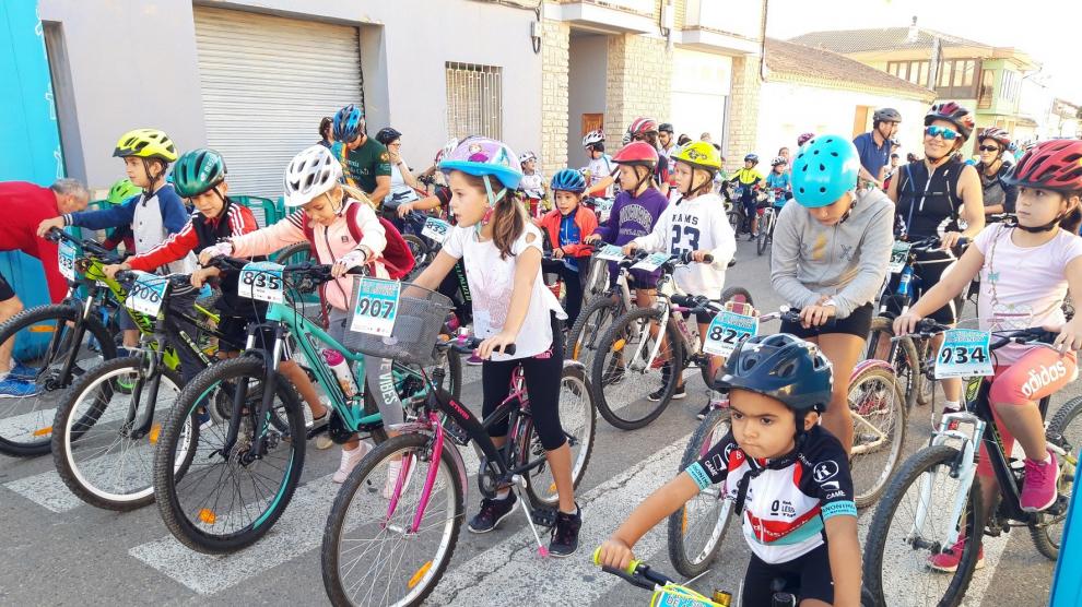 La BTT de Aspanoa bate su récord, con casi 900 ciclistas pedaleando contra el cáncer infantil