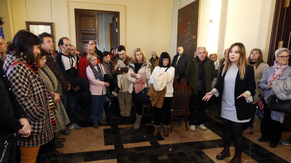 Un total de 1.680 ciudadanos han visitado el edificio Pignatelli en su jornada de puertas abiertas