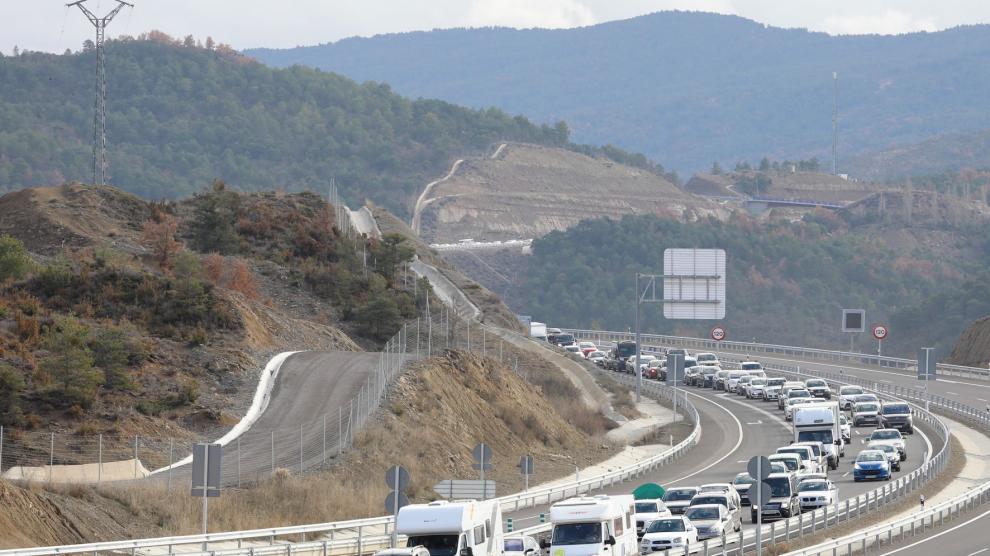 Exigen terminar de forma urgente los tramos pendientes de la autovía A-23 en Sabiñánigo y Jaca
