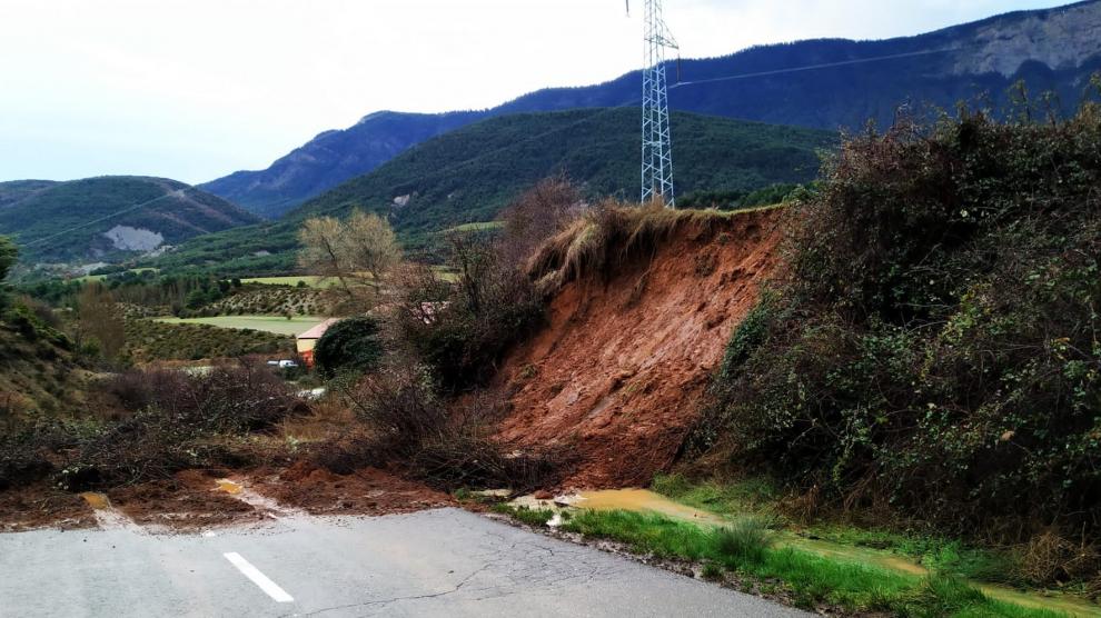 Se restablece la normalidad en las carreteras de las comarcas de Jacetania y Alto Gállego