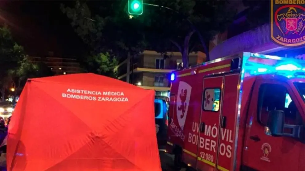 Mueren dos motoristas en el casco urbano de Zaragoza con apenas dos horas de diferencia