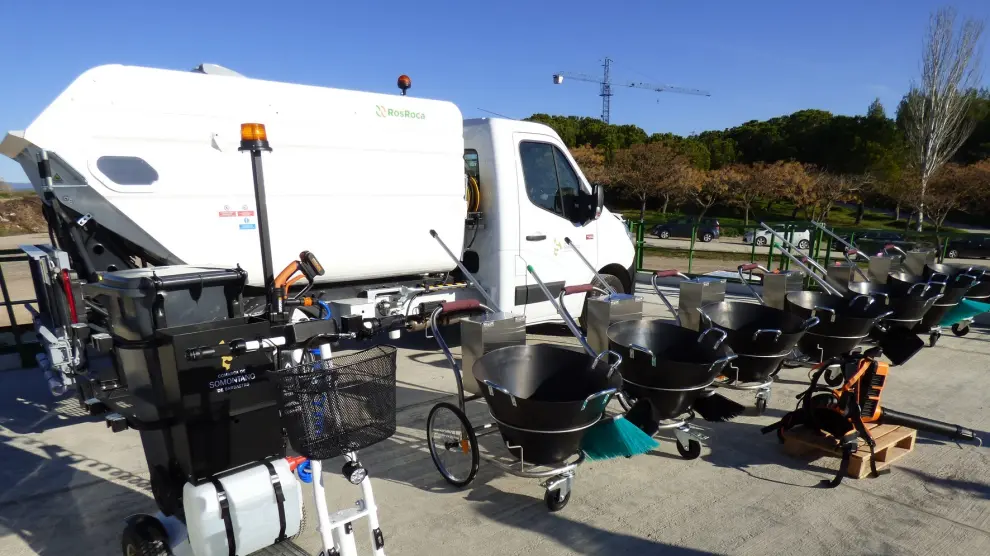 La Comarca del Somontano adquiere nuevos vehículos y medios para la recogida de residuos y limpieza viaria