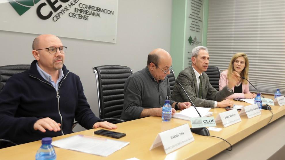 Unión de la patronal y los sindicatos en Huesca frente a la brecha salarial