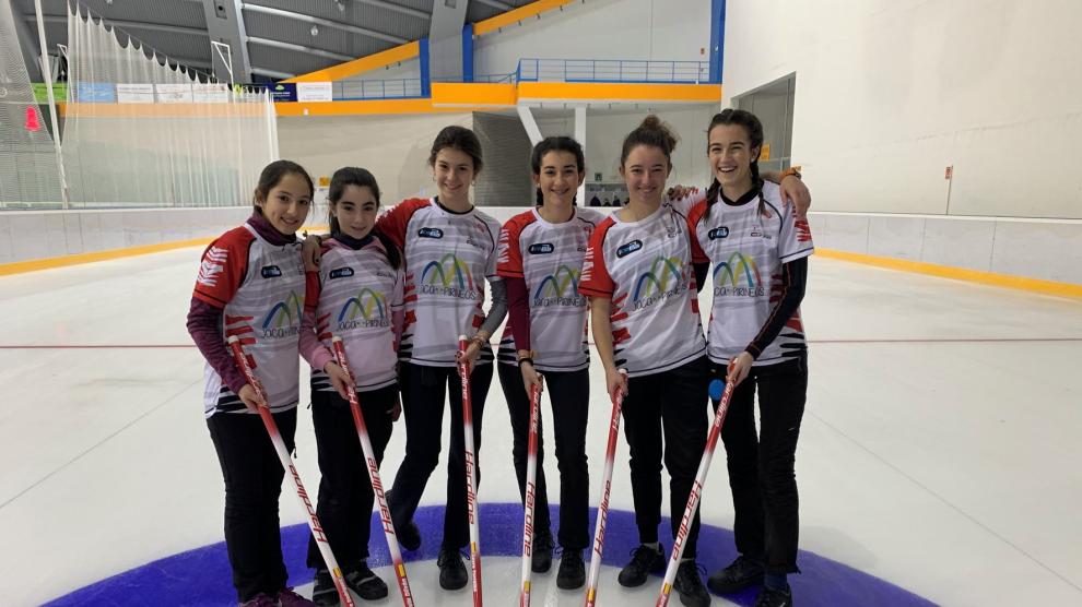 El Club Hielo del Pirineo juega el Nacional absoluto femenino de curling