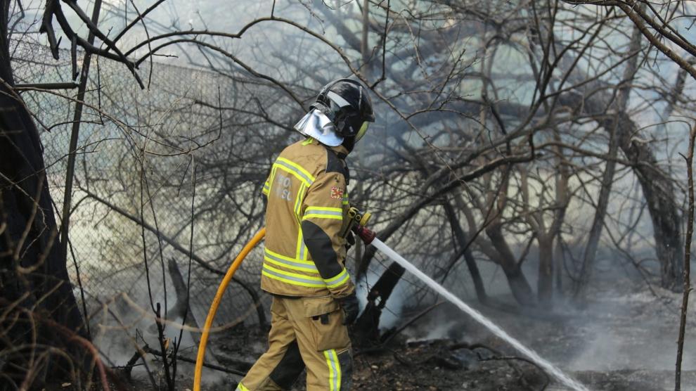 La DPH estudia ampliar en 30 los efectivos del Servicio Provincial de Extinción de Incendios