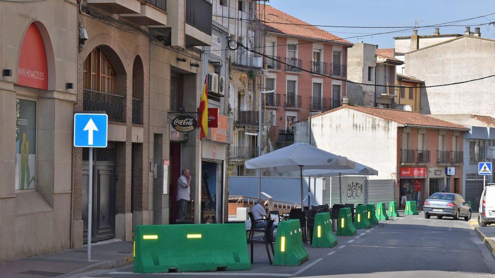 Monzón avanza en su plan urbano de movilidad peatonal