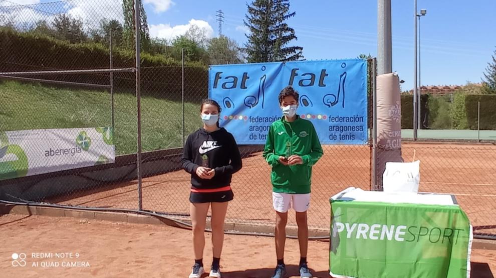 El Campeonato de Aragón de Tenis Cadete de Jaca en imágenes