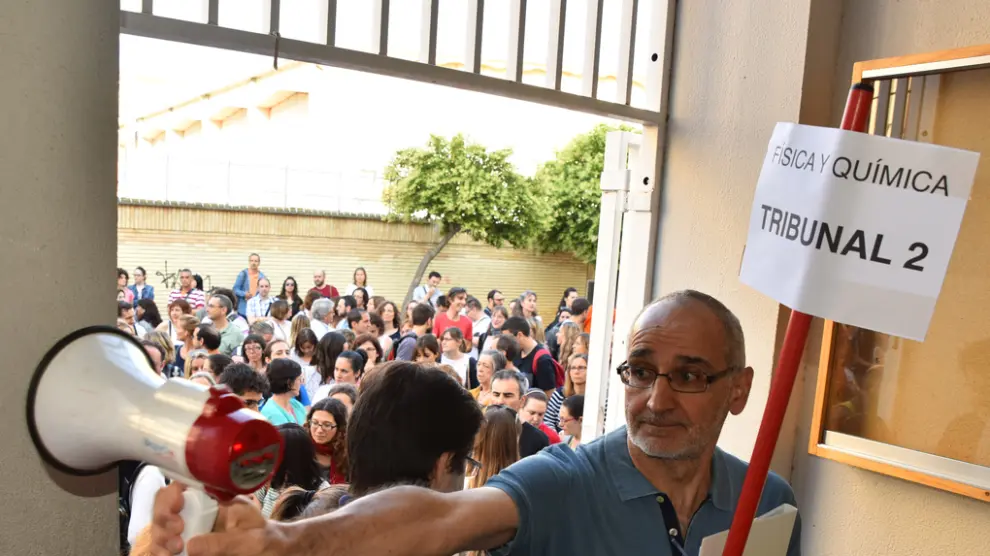 Oposiciones secundaria y FP en el Instituto Ramón y Cajal de Huesca en 2018