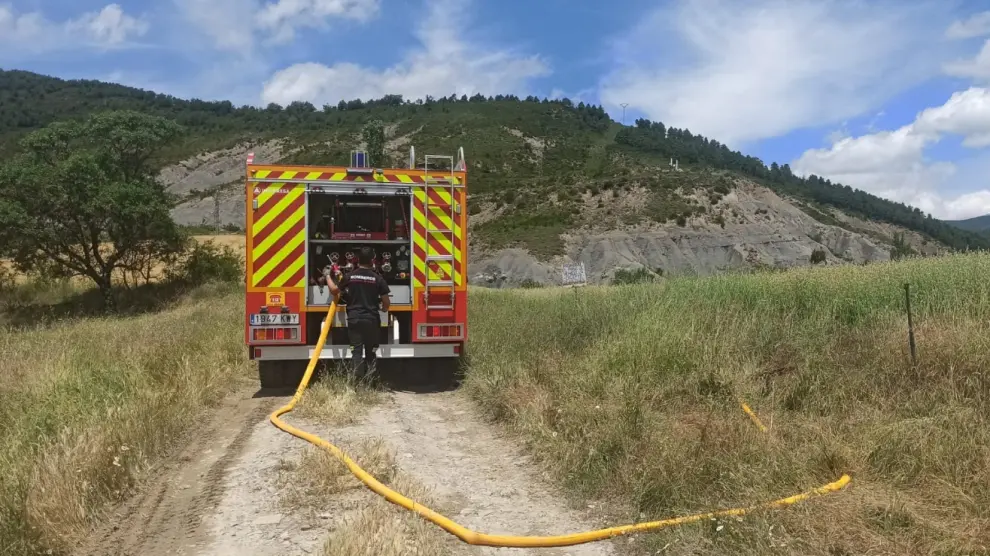 Abastecimiento de agua en Larrés