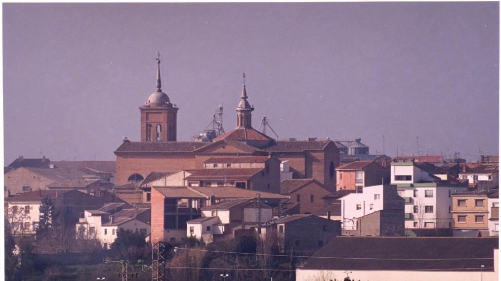 Vista de Sariñena.