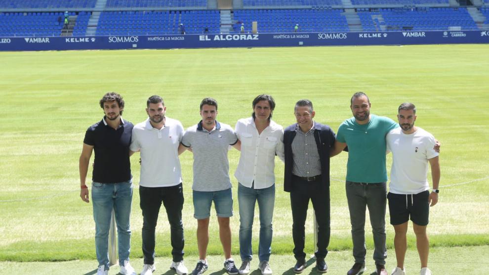 El nuevo entrenador del Huesca quieren imprimir al equipo un "juego alegre".