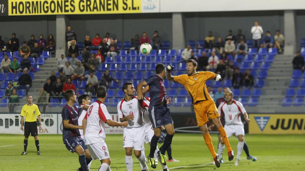 El último partido entre el Huesca y el Cartagena se jugó en 2013.